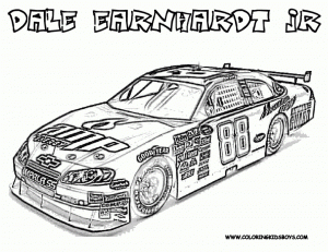 Nascar Coloring Pages Printable for Boys   73184
