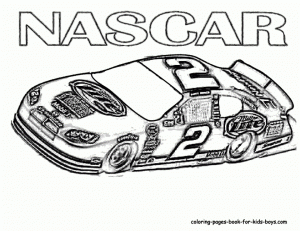 Nascar Coloring Pages to Print for Kids   93025