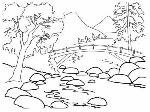 Nature Coloring Pages Printable for Kids   r1n7l