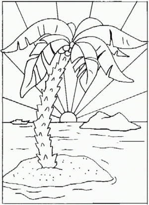 Nature Coloring Pages to Print Online   lj8rr