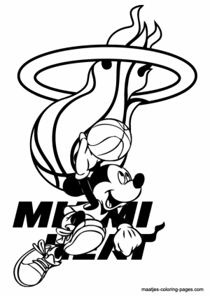 NBA Coloring Pages to Print Online   625N6