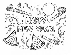 New Years Coloring Pages for Toddlers   74184