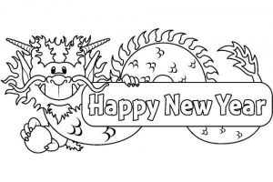 New Years Coloring Pages Free to Print for Kids   32073