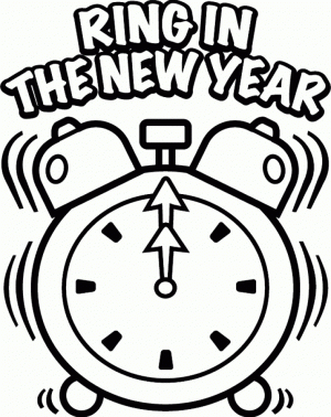 New Years Coloring Pages Online Printable   57991