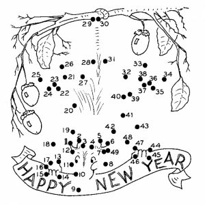 New Years Coloring Pages to Print for Kids   48527