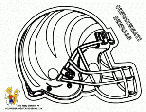 NFL Coloring Pages Helmets   17391