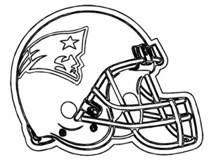 NFL Football Helmet Coloring Pages Free to Print Out   45291