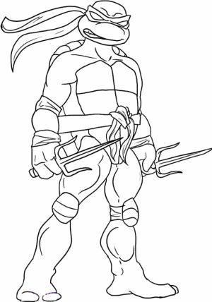 Ninja Turtle Coloring Pages