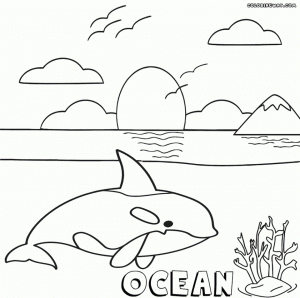 Ocean Coloring Pages for Kids   qjf84
