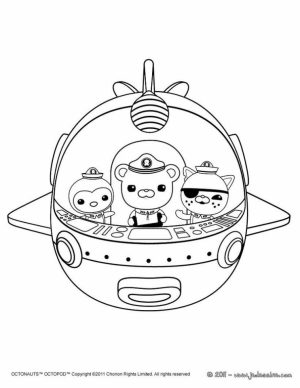 Octonauts Coloring Pages to Print Out   317884