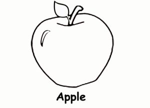 Online Apple Coloring Pages   gkhlz