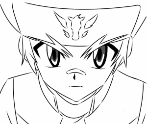 Online Beyblade Coloring Pages   10437