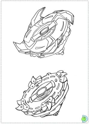 Online Beyblade Coloring Pages   28344
