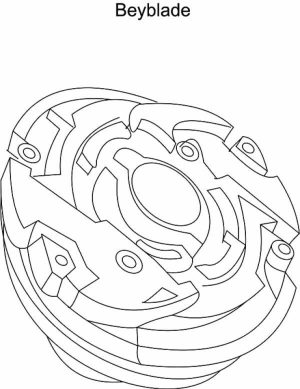 Online Beyblade Coloring Pages   50959