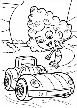 Online Bubble Guppies Coloring Pages   569675