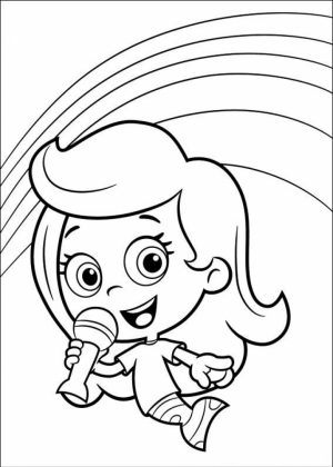 Online Bubble Guppies Coloring Pages   883927