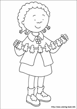 Online Caillou Coloring Pages   gkhlz