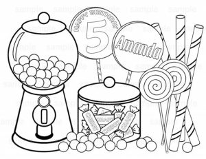 Online Candy Coloring Pages to Print   swsyq