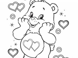 Online Care Bear Coloring Pages for Kids   sz5em