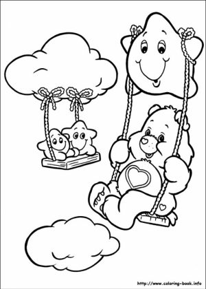 Online Care Bear Coloring Pages to Print   swsyq