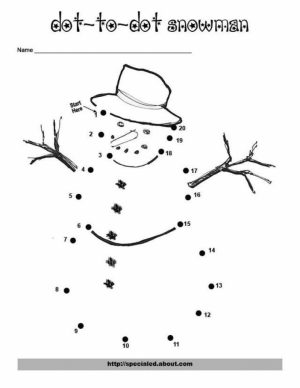 Online Christmas Dot to Dot Coloring Pages   CJUZH