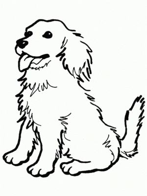 Online Coloring Pages Of Dogs   88275