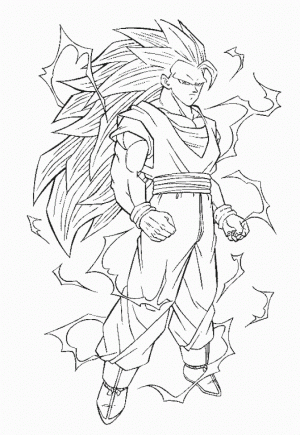 Online DBZ Coloring Pages   88275