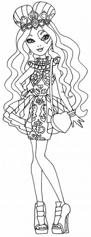 Online Ever After High Coloring Pages   50959