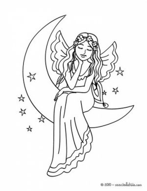 Online Fairy Coloring Pages   83389