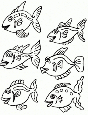 Online Fish Coloring Pages   358890