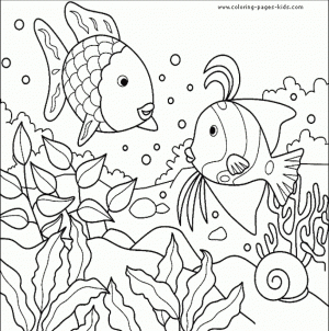 Online Fish Coloring Pages   746216