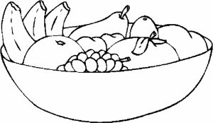 Online Fruit Coloring Pages   43146