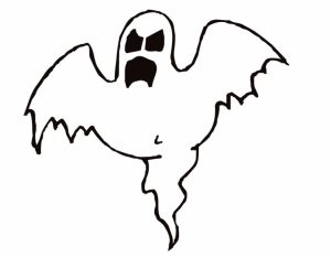 Online Ghost Coloring Pages   60096