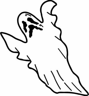 Online Ghost Coloring Pages   61800