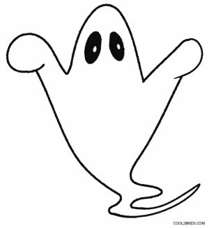 Online Ghost Coloring Pages   88275