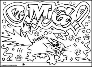 Online Graffiti Coloring Pages   13228