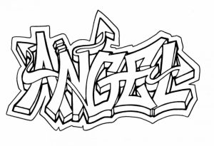 Online Graffiti Coloring Pages   88361