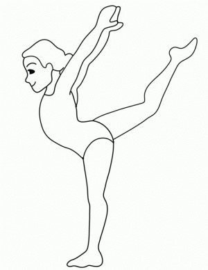 Online Gymnastics Coloring Pages   f8shy