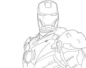 Online Ironman Coloring Pages   61800