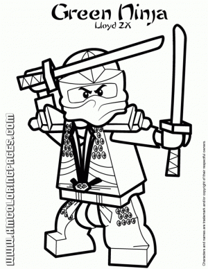 Online Lego Ninjago Coloring Pages   703920