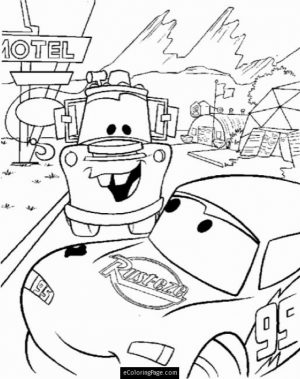 Online Lightning McQueen Coloring Pages   746213