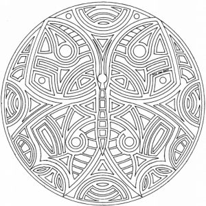 Online Mandala Coloring Pages For Adults   88361
