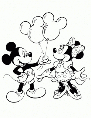 Online Mickey Coloring Pages   88361