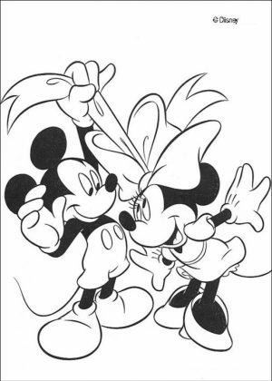 Online Mickey Mouse Coloring Page   88275