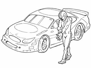 Online Nascar Coloring Pages for Kids   57070