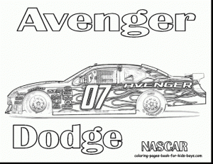 Online Nascar Coloring Pages to Print   27406
