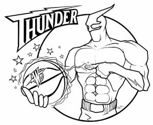 Online NBA Coloring Pages for Kids   OS92R