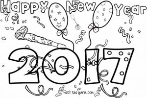 Online New Years Coloring Pages to Print   58049