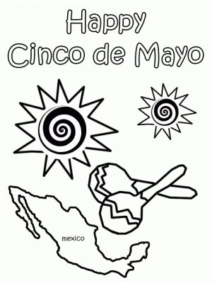 Online Printable Cinco de Mayo Coloring Pages   67137