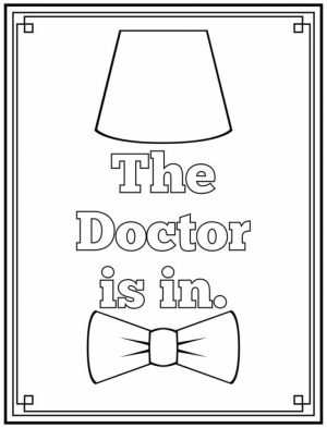 Online Printable Doctor Who Coloring Pages   4G45S